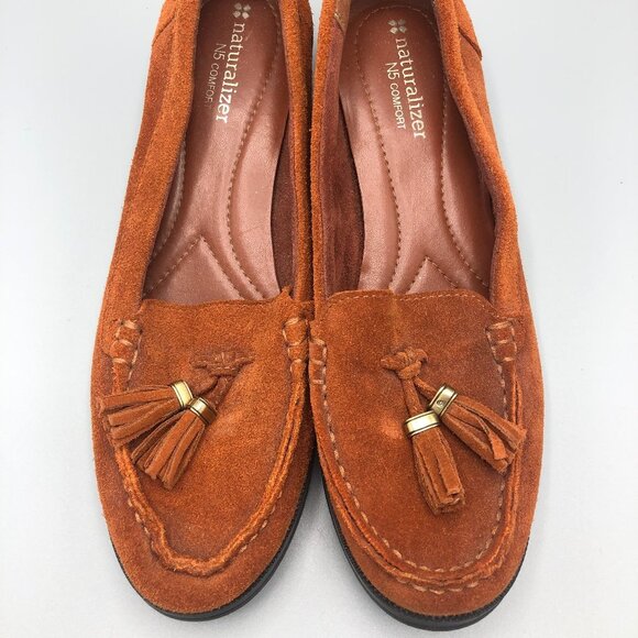 Naturalizer N5 Comfort Suede Mocassin Style Shoe - Picture 1 of 16